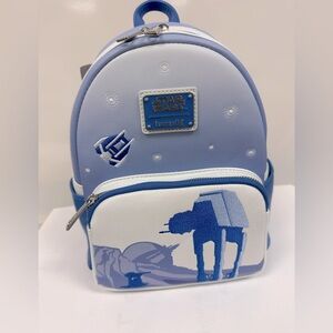 Loungefly Star Wars Blue and White Kids Backpack